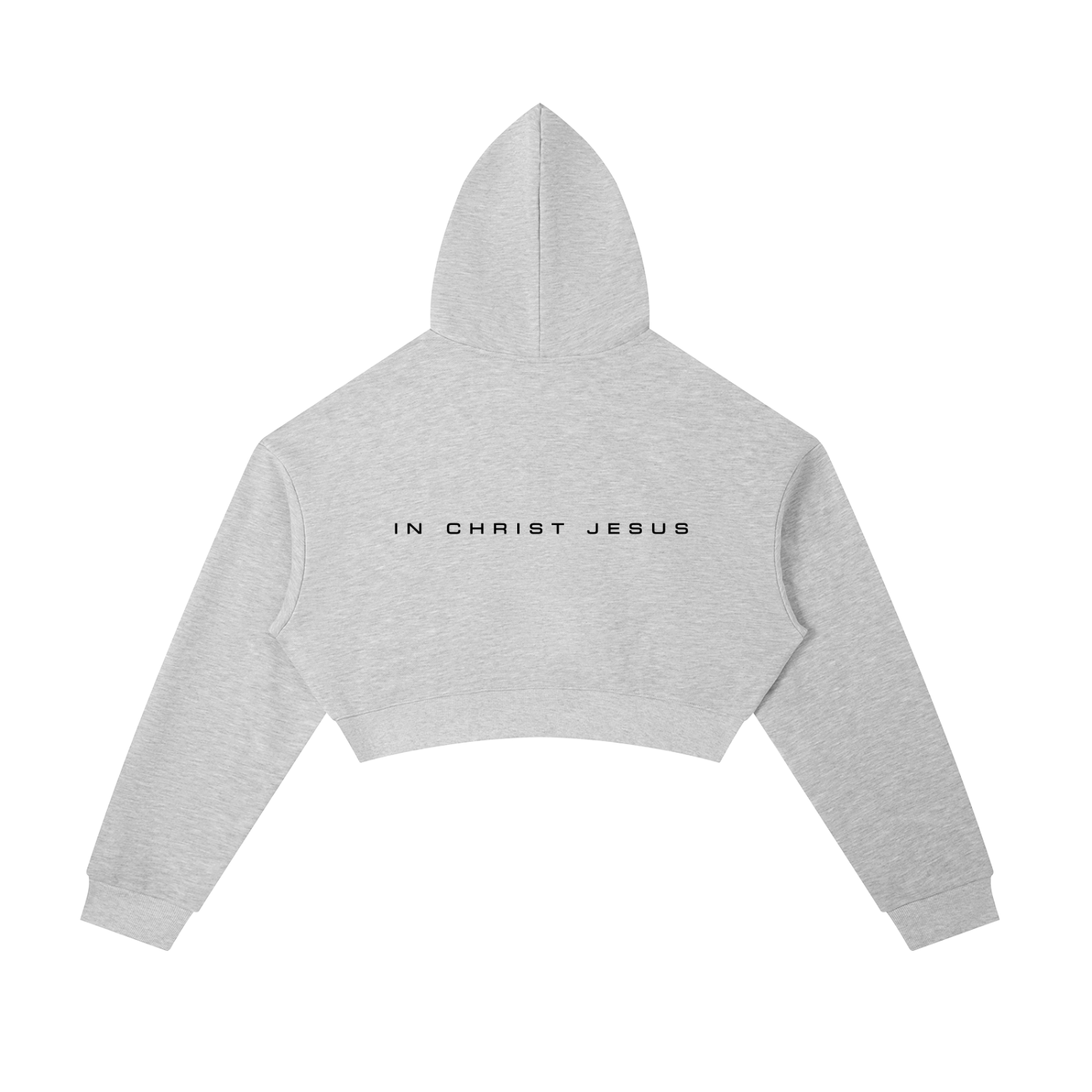 Women's Essential Cropped Zip-Up Hoodie