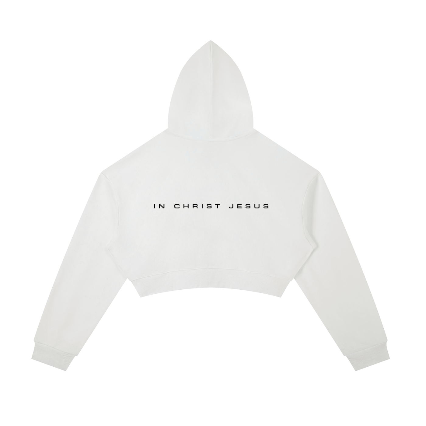 Women's Essential Cropped Zip-Up Hoodie