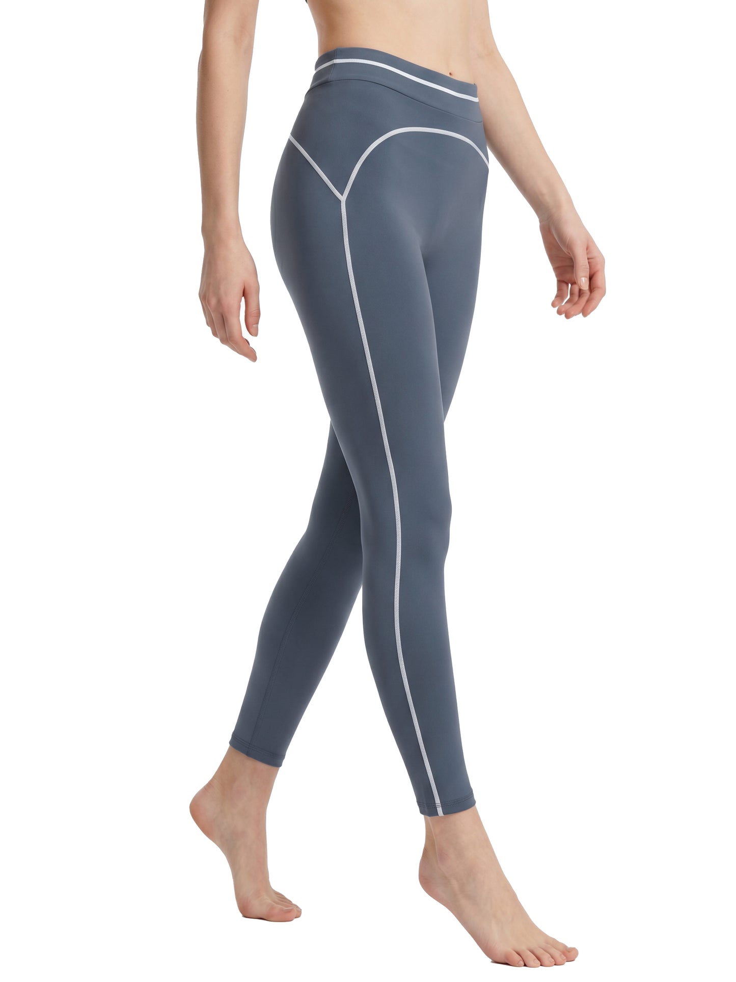 Women's High Rise Topstitching Leggings