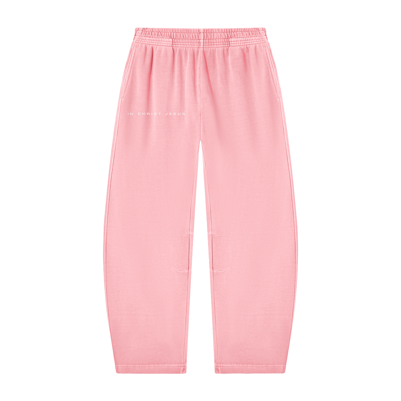 Unisex Vintage Washed Barrel Leg Sweatpants
