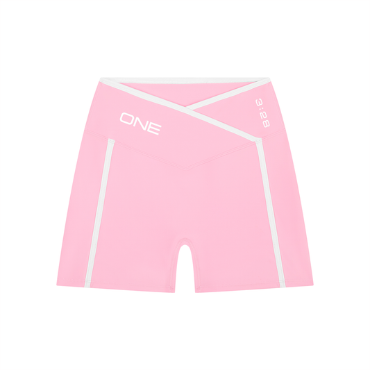 Women’s High Rise Color Block Shorts