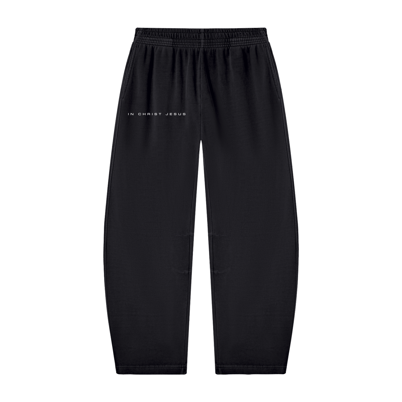 Unisex Vintage Washed Barrel Leg Sweatpants