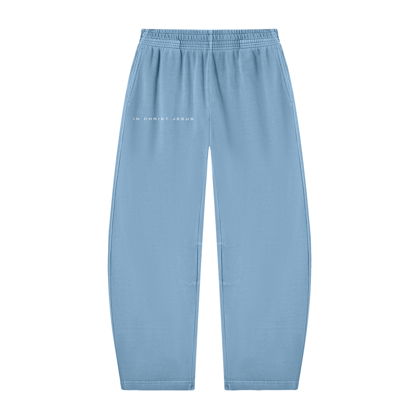 Unisex Vintage Washed Barrel Leg Sweatpants