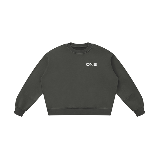 Unisex Boxy Vintage Washed Sweatshirt