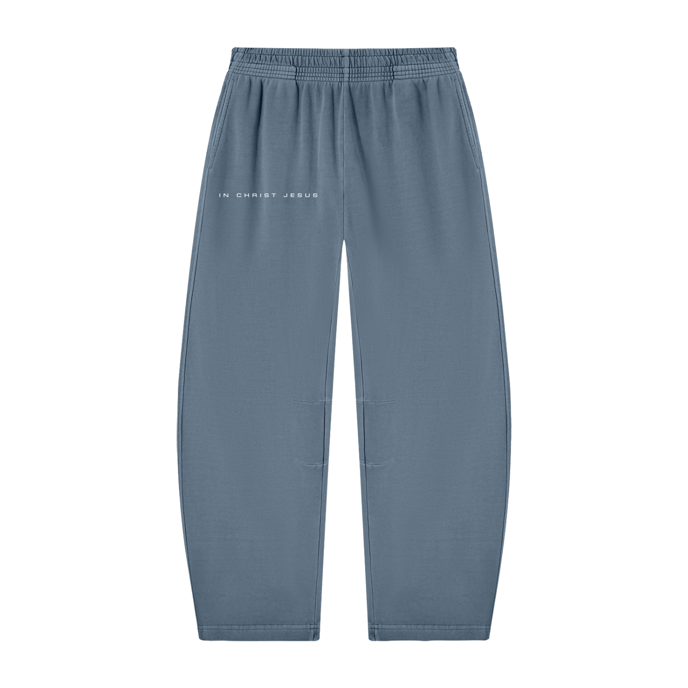 Unisex Vintage Washed Barrel Leg Sweatpants